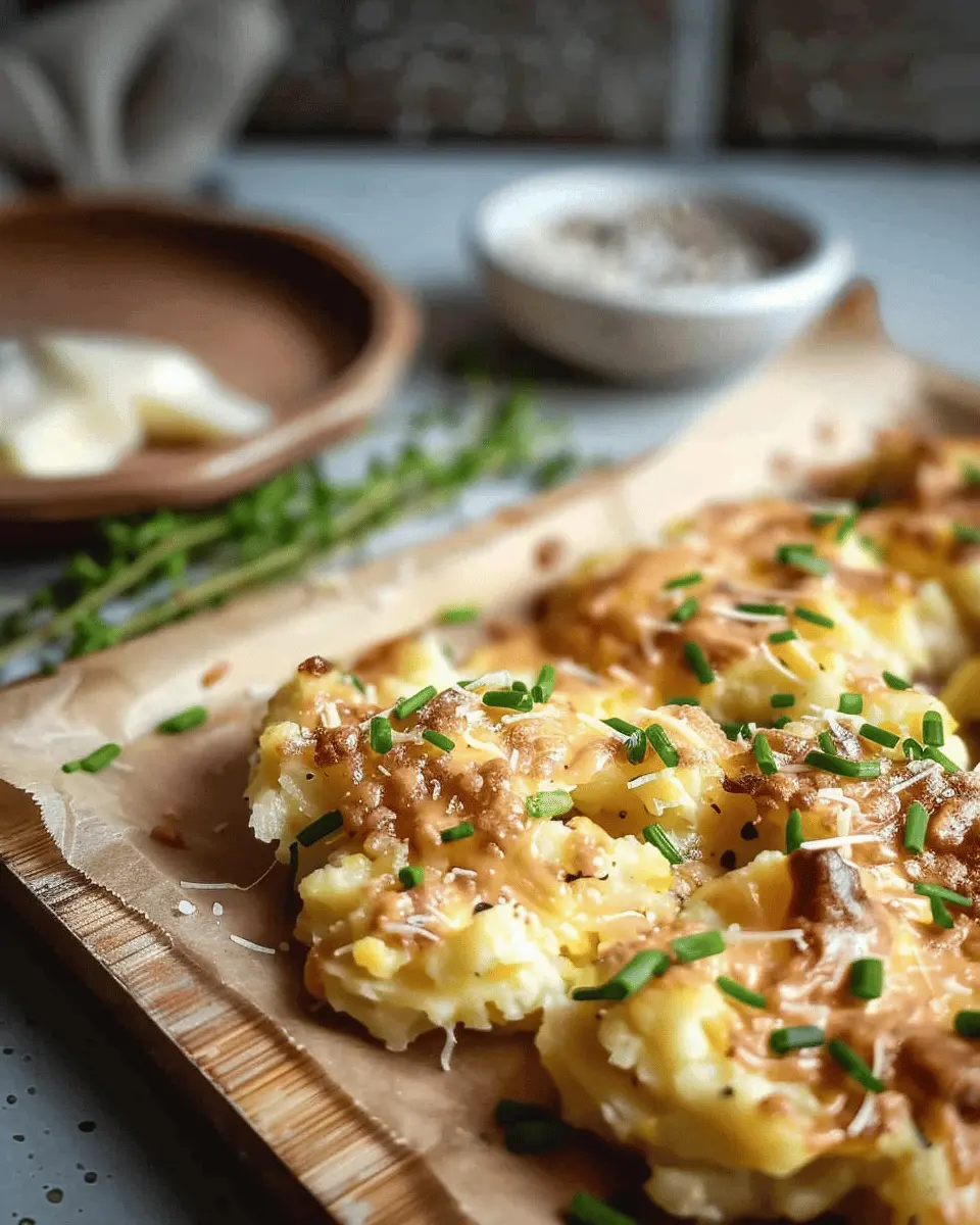 Easy side dishes: The Best Cheesy Smashed Potatoes You’ll Love