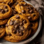 Fall Pumpkin Chocolate Chip Cookies : Pumpkin Chocolate Chip Cookies