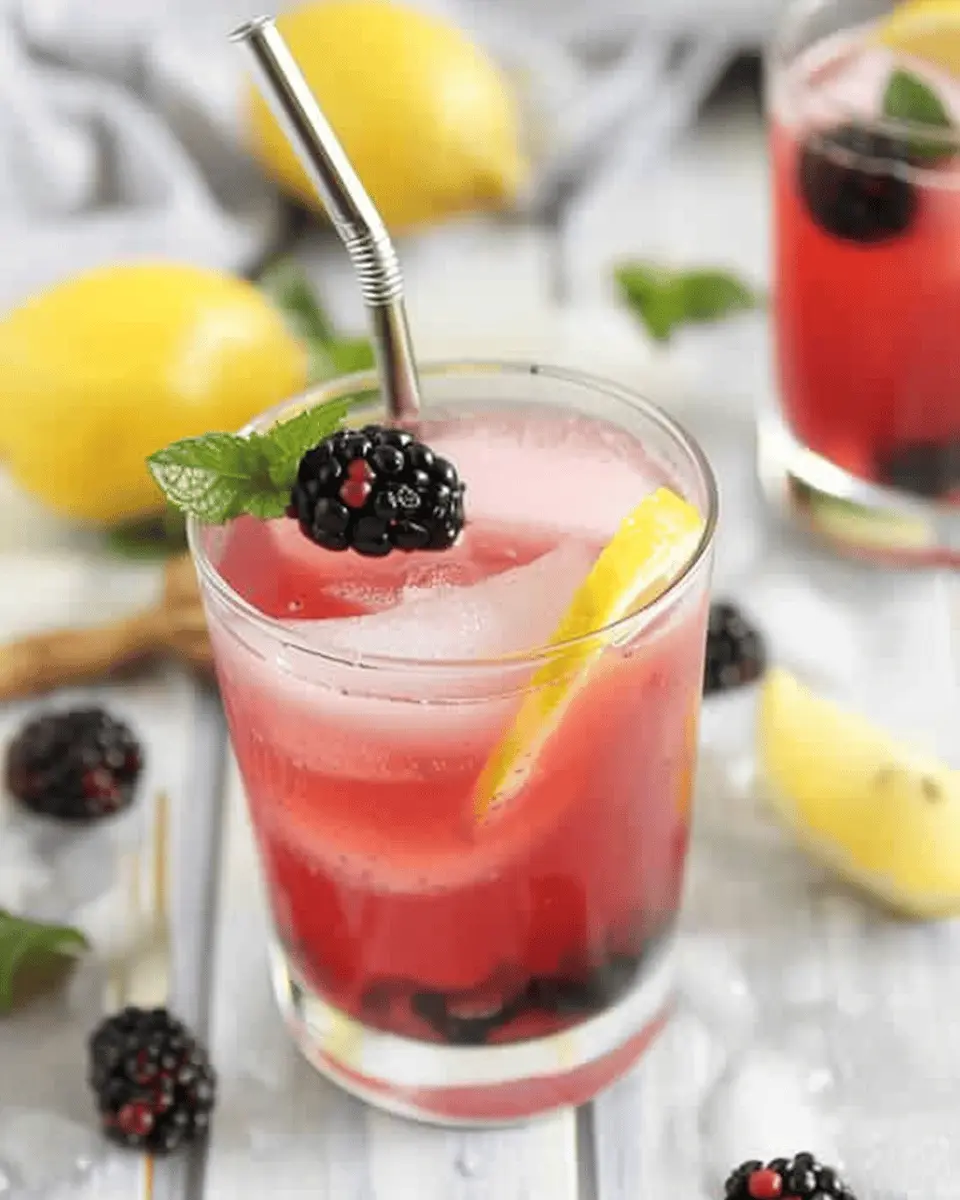 Lemon Blackberry Mocktail: Easy Refreshing Drink for Every Occasion