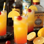 Limoncello Sunrise Cocktail