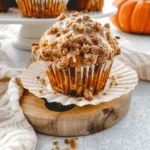 Pumpkin Cinnamon Streusel Muffins
