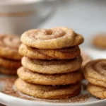Pumpkin Snickerdoodle Cookie Recipe , Pumpkin Sweets Recipes Dessert : Chewy Pumpkin Snickerdoodle Cookies Recipe