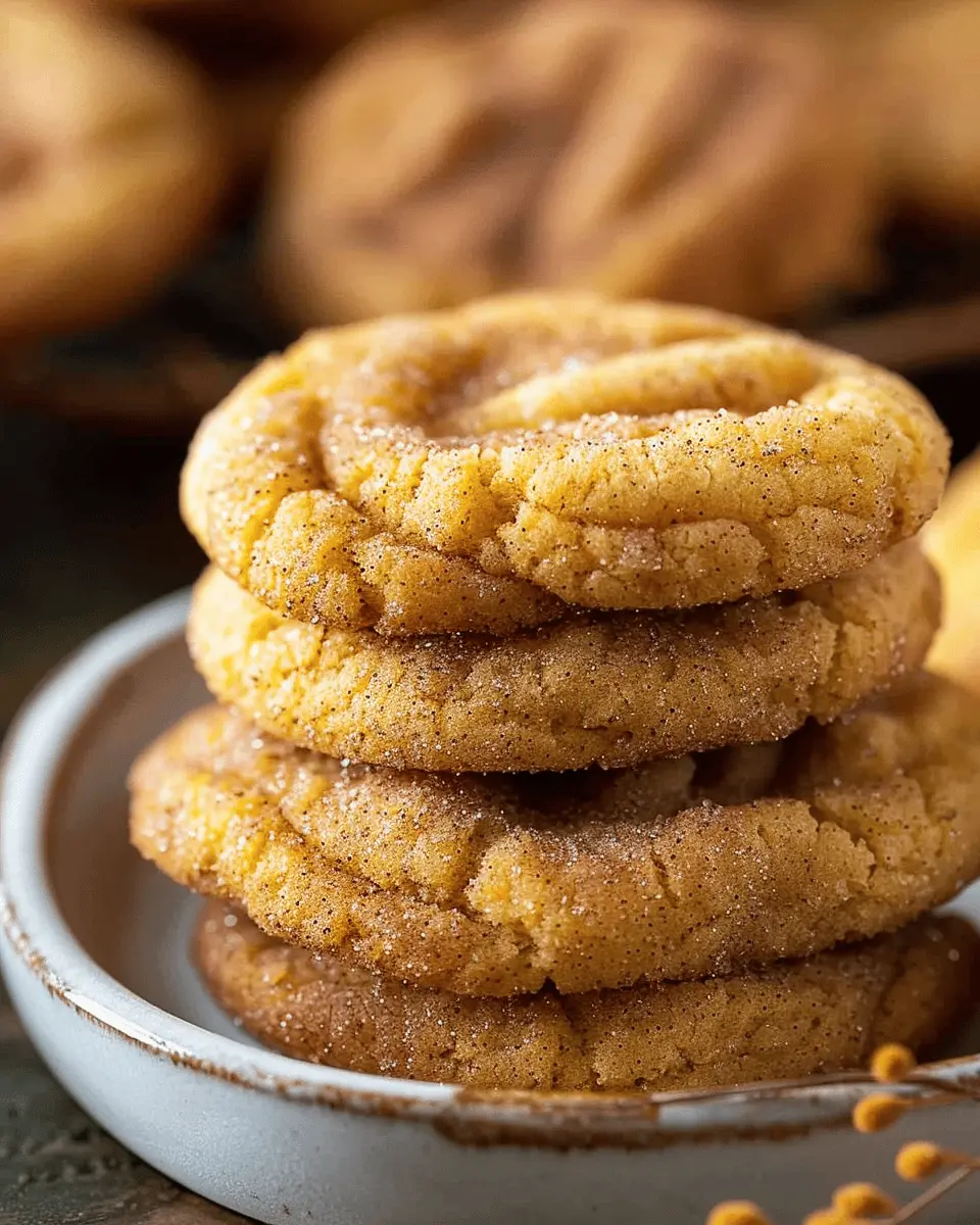 Pumpkin Snickerdoodle Cookie Recipe: Best Chewy Fall Treats