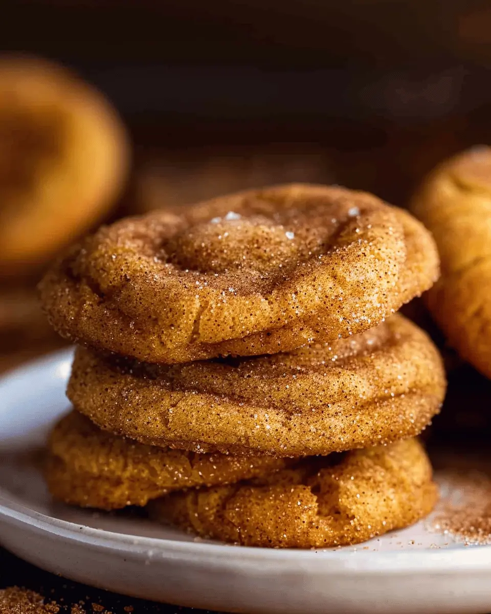 Pumpkin Snickerdoodle Cookie Recipe: Best Chewy Pumpkin Delight