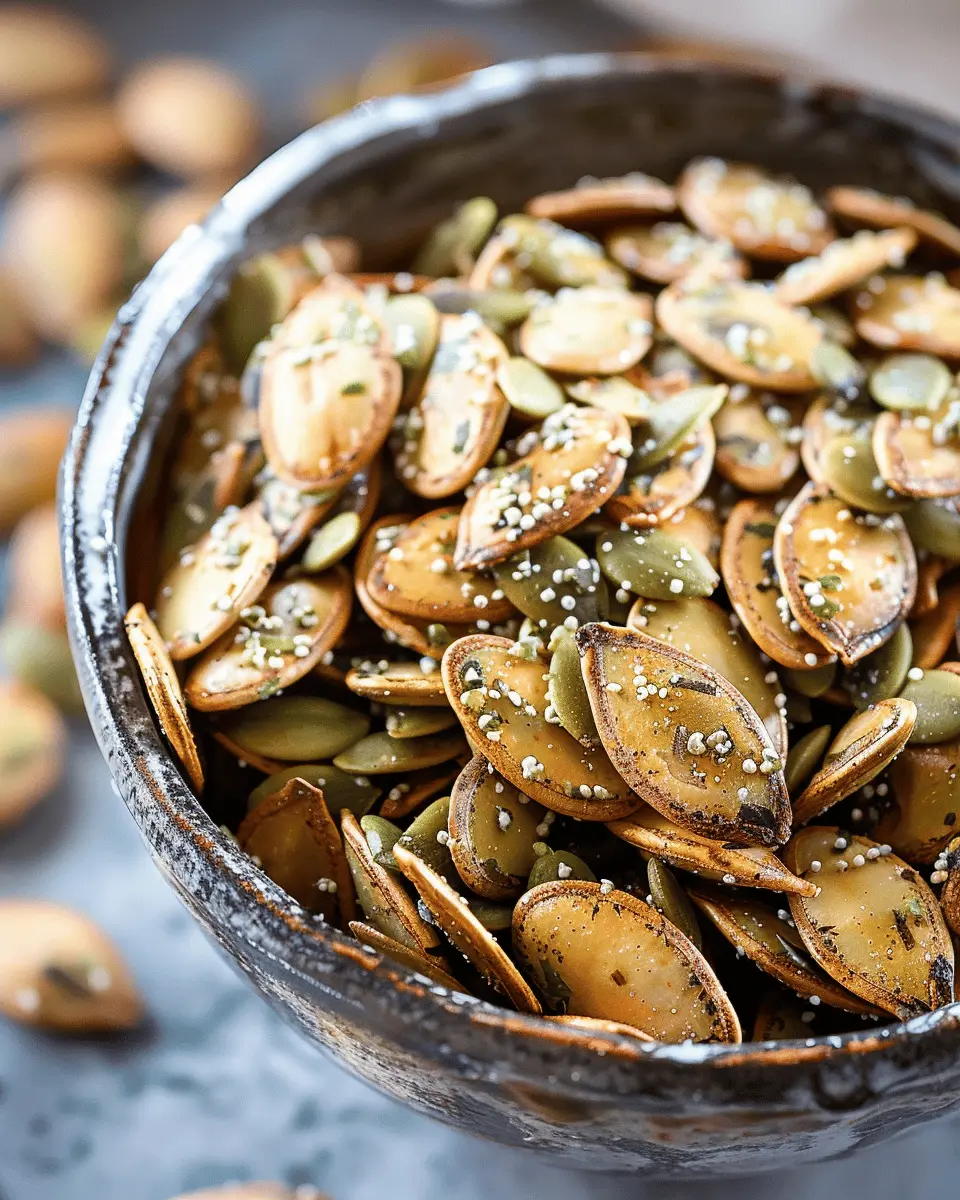 Ranch Pumpkin Seeds: The Best Crunchy Snack for Food Lovers