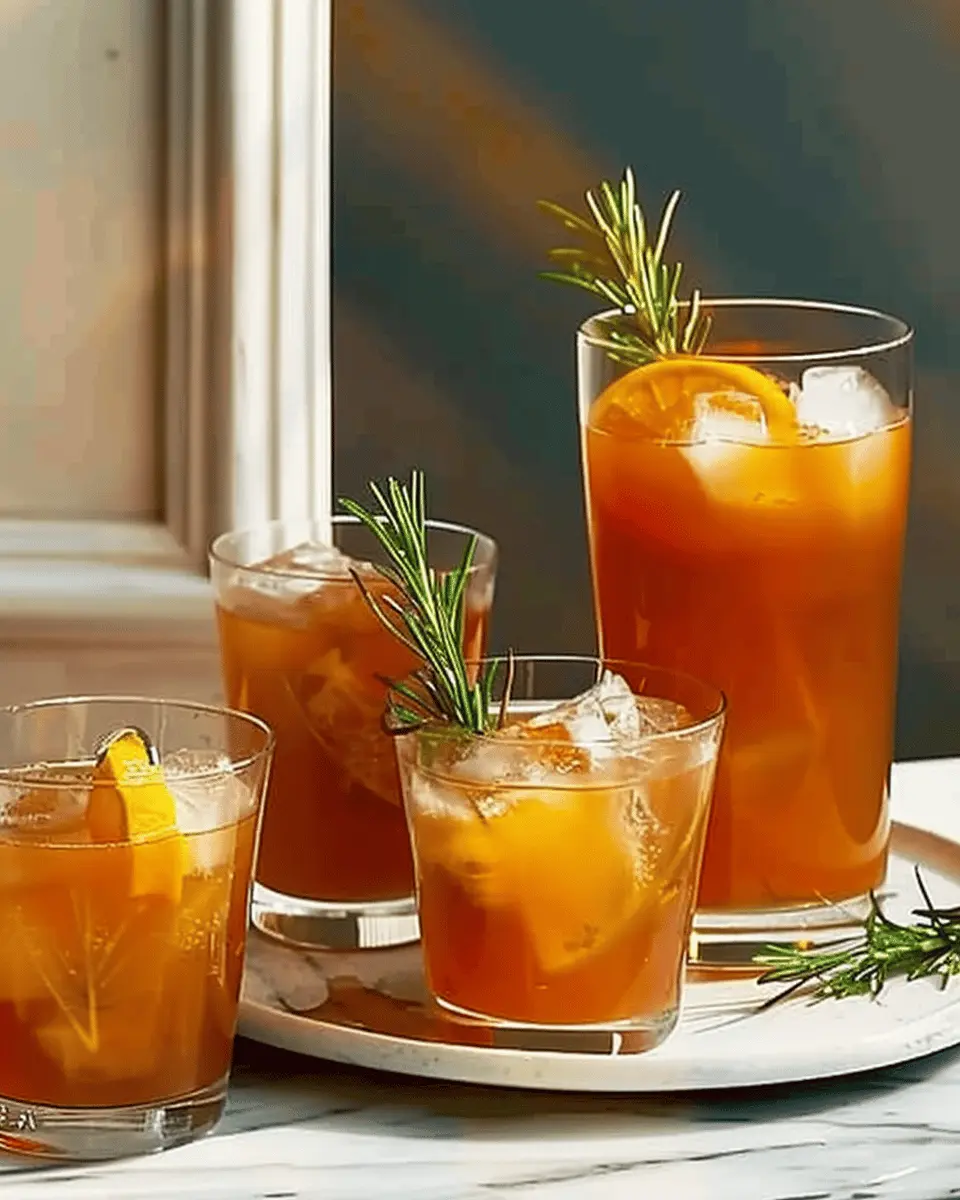 Rosemary Orange Iced Tea: The Refreshing Delight You’ll Love