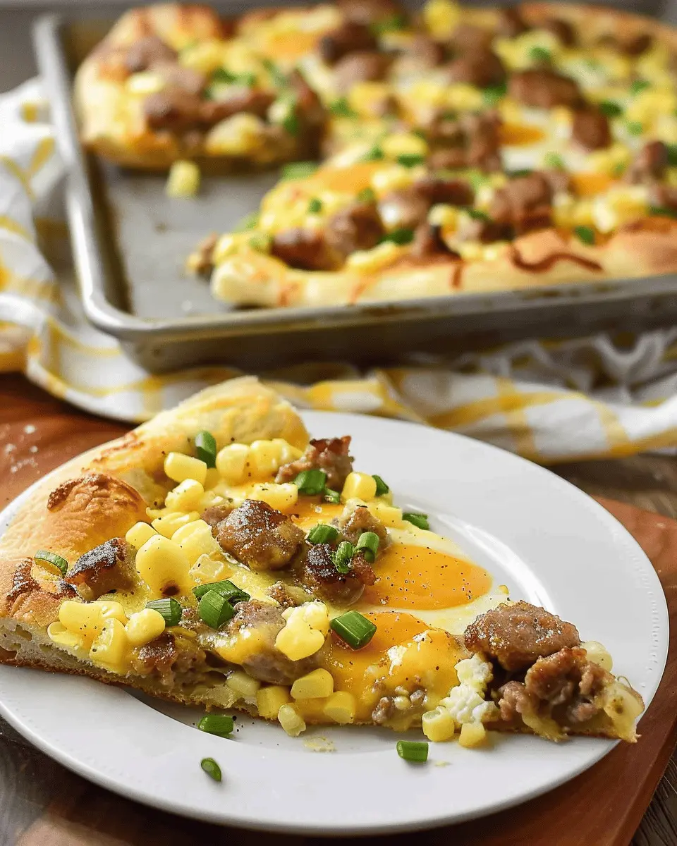 Sausage Gravy Breakfast Pizza: An Indulgent Start to Your Day