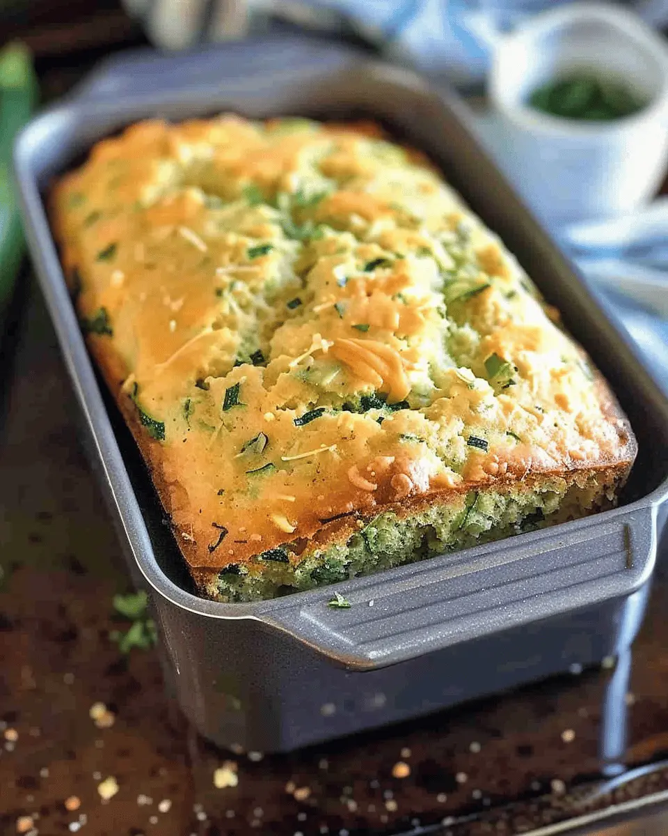 Savory Zucchini Cheddar Quick Bread: Easy Comfort Food for All