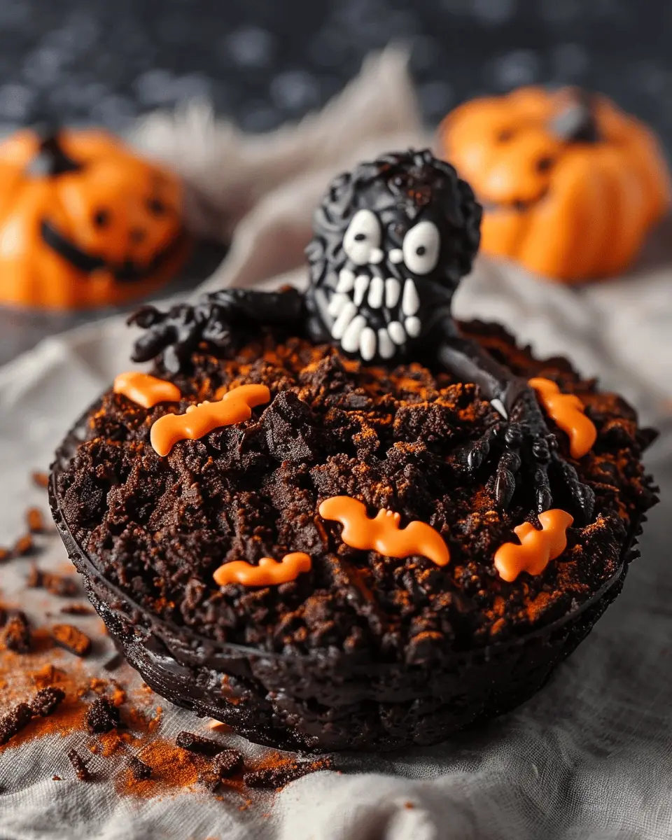 Easy Halloween Food Ideas: Indulgent Graveyard Dip Recipe