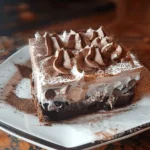 brownie refrigerator cake