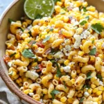 Delicious Salad Recipes Ideas : Mexican Street Corn Pasta Salad