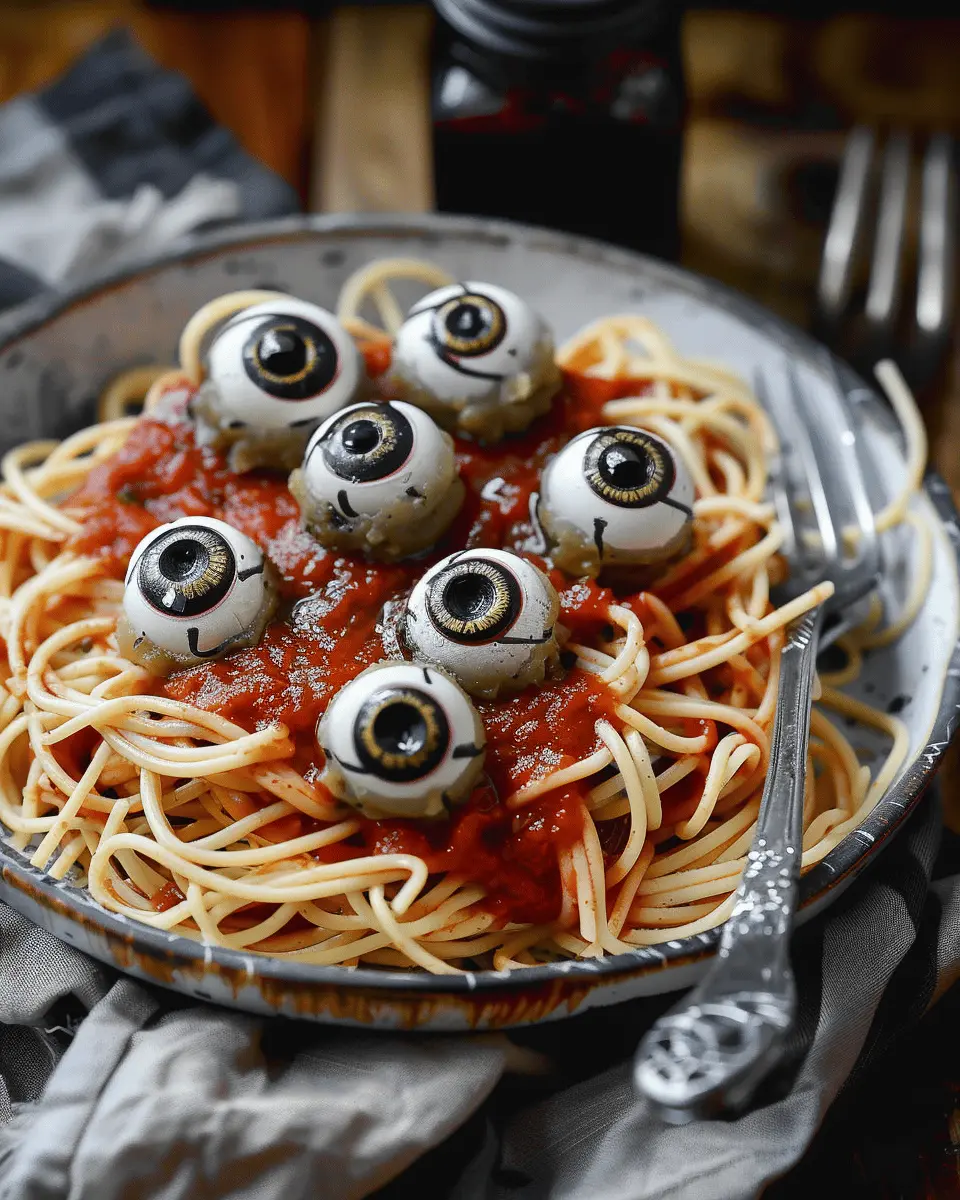 Easy Halloween Food Ideas: Spooky Spaghetti & Turkey Bacon Eyeballs