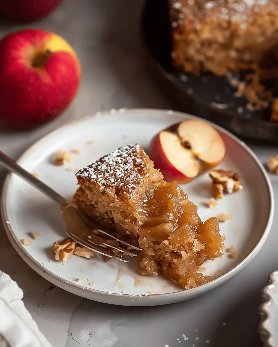 Easy Delicious Desserts: My Irresistible Amish Applesauce Cake Recipe