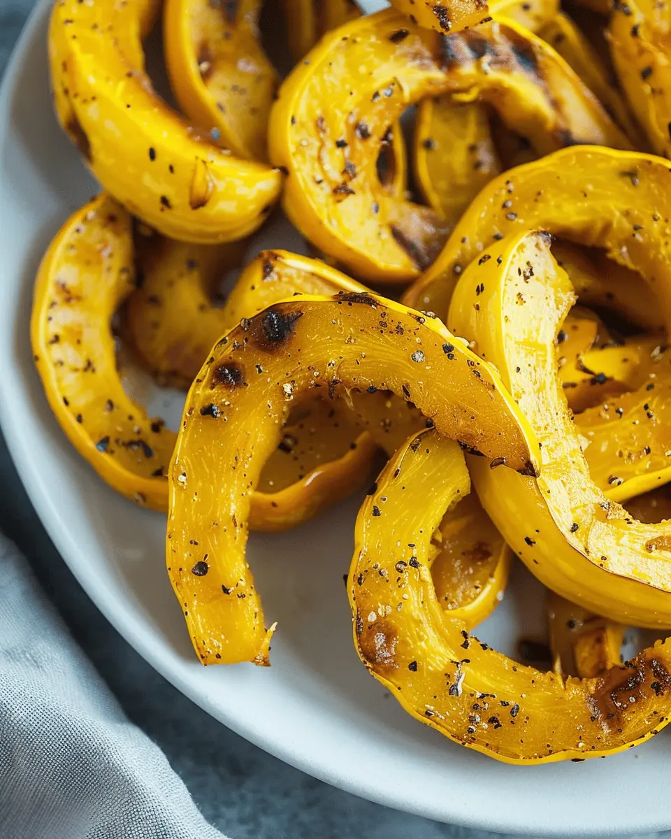 Easy Side Dishes: Delightful Roasted Delicata Squash Recipe