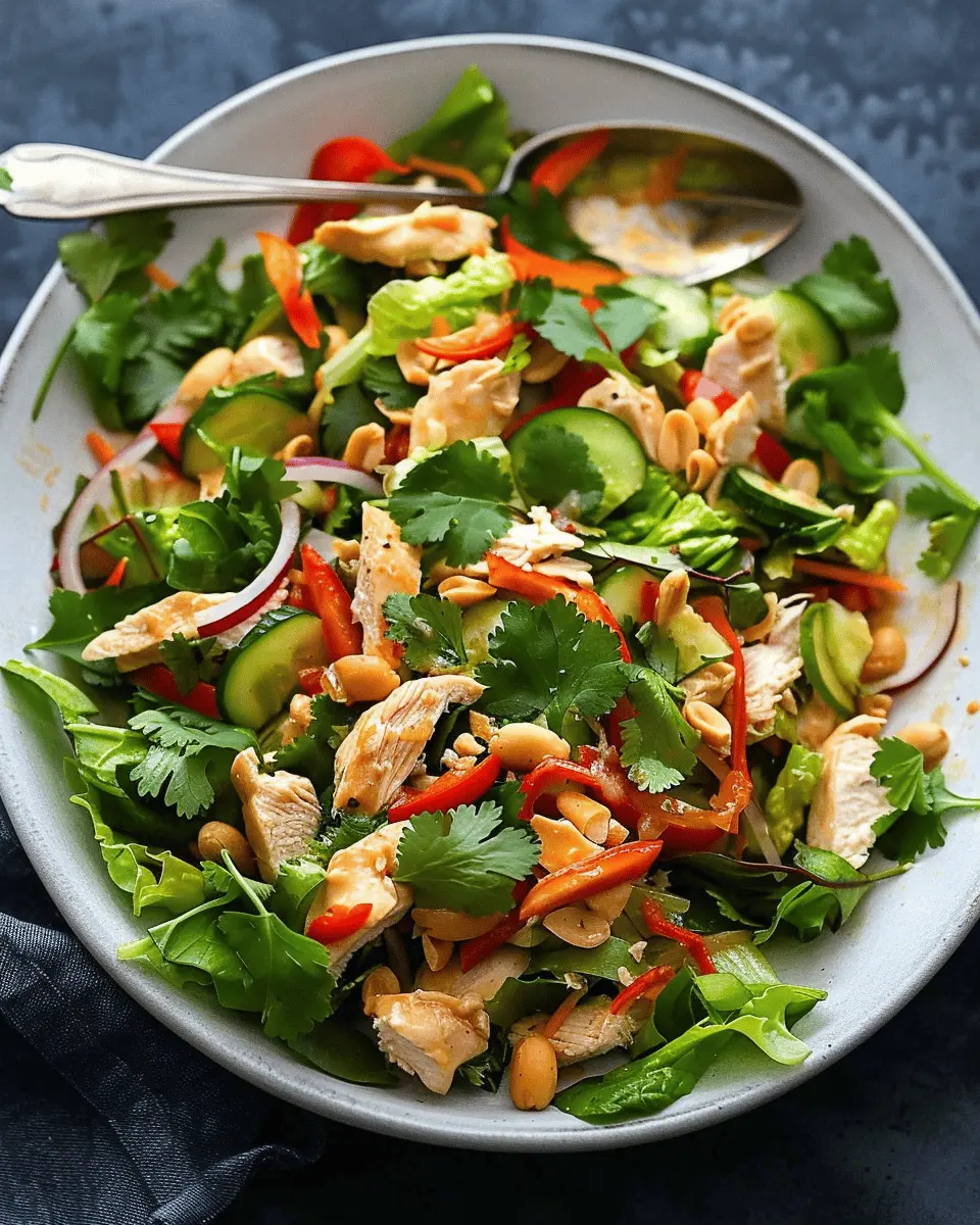 Delicious Salad Recipes Ideas: Easy Chinese Chicken Salad Delight
