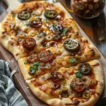 Easy Summer Meals Ideas : Delicious Hot Honey Flatbread Pizza