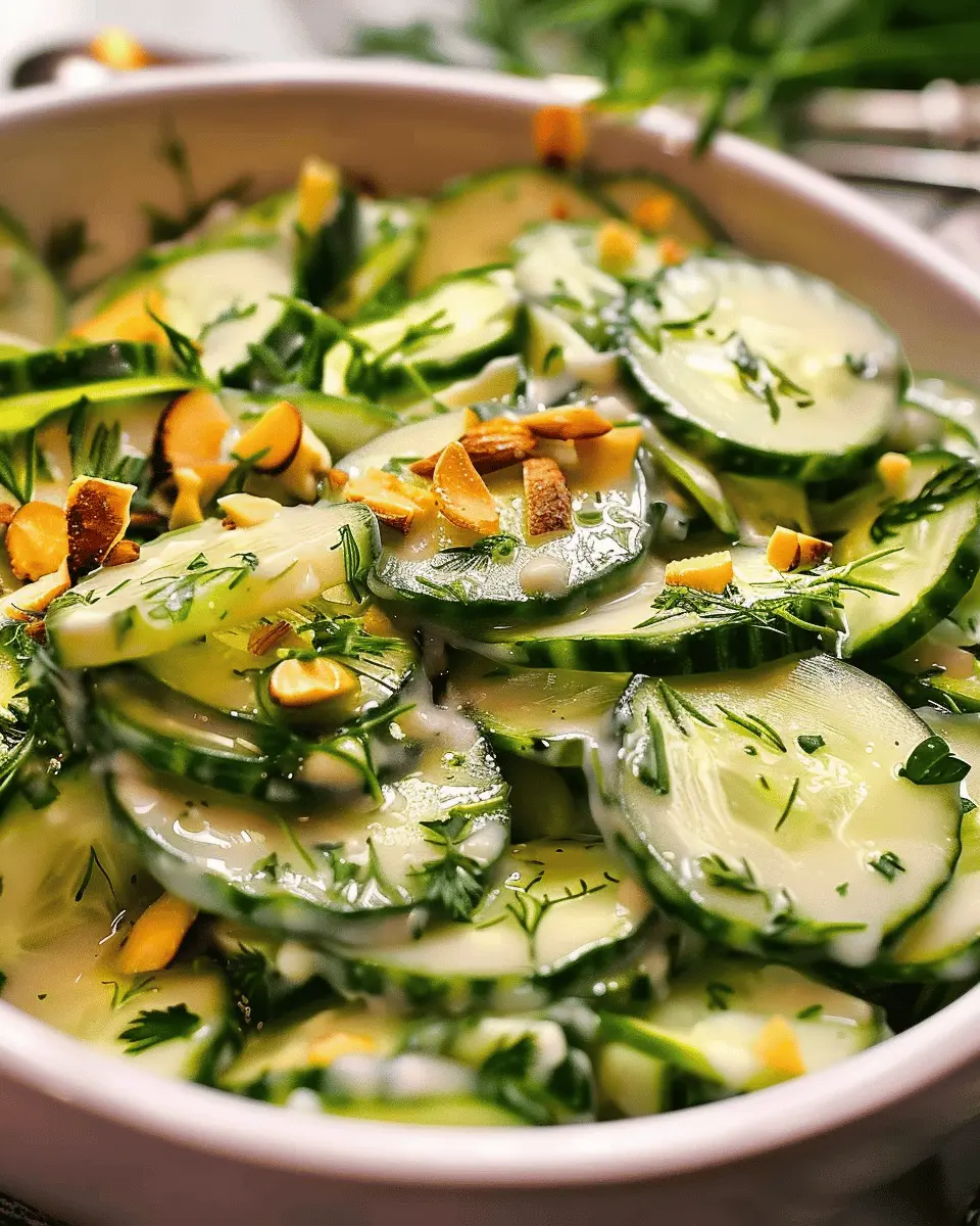 Delicious Salad Recipes Ideas: 10-Minute Loaded Cucumber Salad