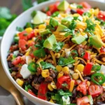 Delicious Salad Recipes Ideas : Black Bean Taco Salad