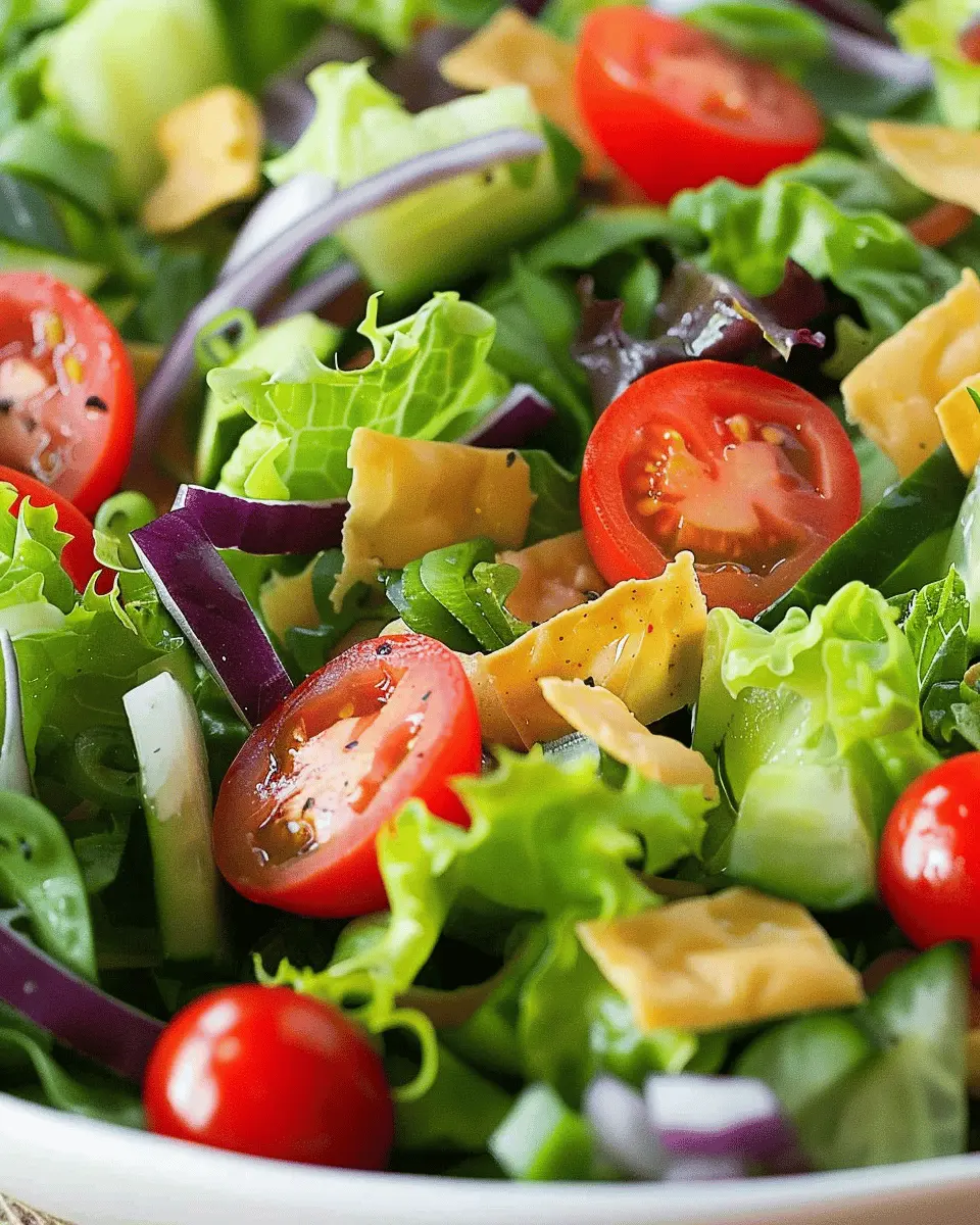 Delicious Salad Recipes Ideas: The Best Classic House Salad Recipe