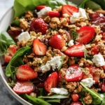 Delicious Salad Recipes Ideas : Strawberry Crunch Salad