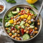 Delicious Salad Recipes Ideas : 15-Minute Mediterranean Chickpea Salad