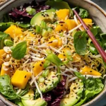 Delicious Salad Recipes Ideas : Recipes / Quick & Easy / Asian Mango, Avocado & Ramen Noodle Salad