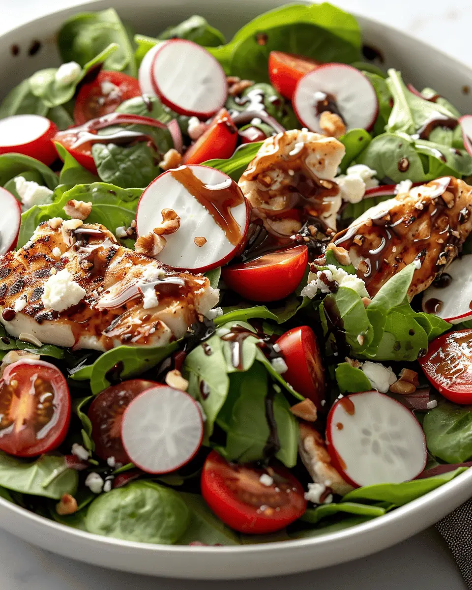 Delicious Salad Recipes: Easy Spring Mix Salad with Balsamic Honey Dressing