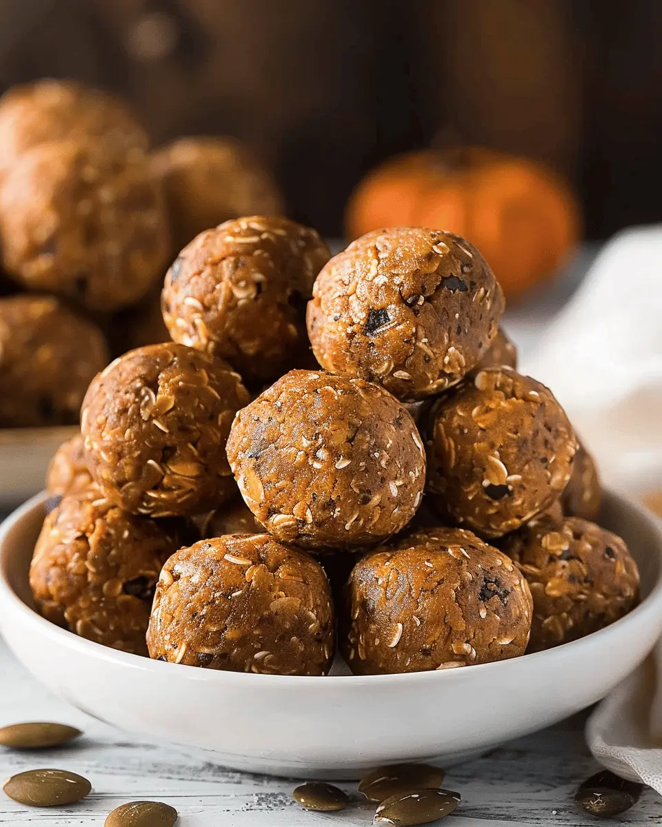 Pumpkin Protein Balls: Easy, Nutritious Treats for Every Snack Time