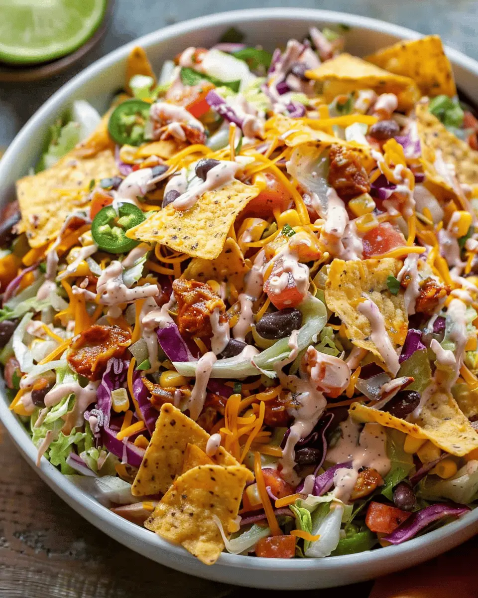 Delicious Salad Recipes Ideas: Indulge in Frito Cowboy Cabbage