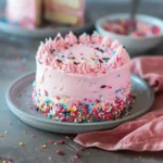 quick recipe ideas : Pink Birthday Cake