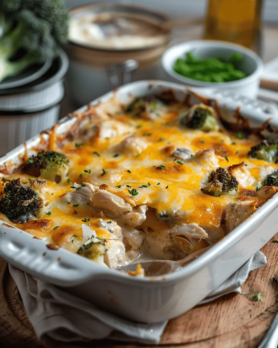 Low Carb Recipes: Easy Low Carb Chicken Casserole with Turkey Bacon