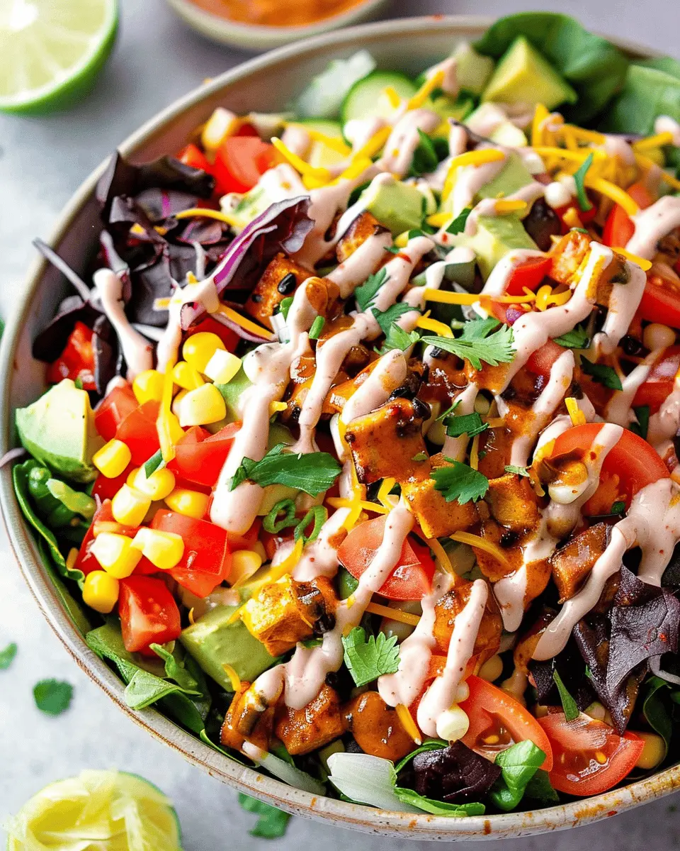 Delicious Salad Recipes Ideas: Flavorful Spicy Southwest Salad