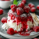 Easy Halloween food ideas : Raspberry Zinger Poke Cake