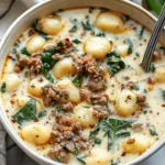 easy soup recipes : Gnocchi Zuppa Toscana