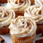 Cinnamon Roll Cupcakes