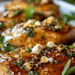 Hot Honey Infused Feta Chicken