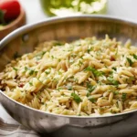 Easy SIDE DISHES : Parmesan Garlic Orzo