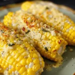 Easy SIDE DISHES : Garlic Parmesan Corn On The Cob