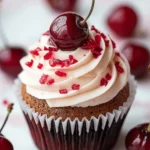 Late Night Cherry Cupcake