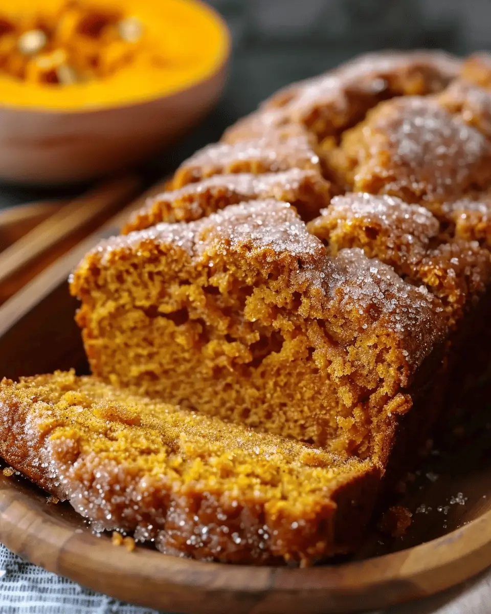 Simple Soft Bread: Best Cinnamon Sugar Pumpkin Bread Recipe