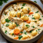 easy soup recipes : Chicken Gnocchi Soup