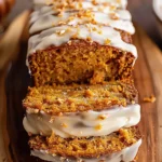 Amazing Pumpkin Bread With Cream Cheese Frosting Delight
