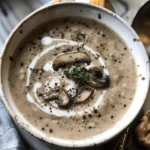 easy soup recipes : Creamy Mushroom Soup