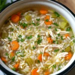 easy soup recipes : Crockpot Chicken and Rice Soup