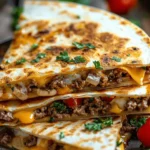 Easy Summer Meals Ideas : Smashburger Quesadillas
