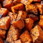 Sweet potato recipes : Crispy Roasted Sweet Potatoes
