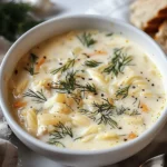 easy soup recipes : Avgolemono Soup
