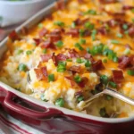 Sweet potato recipes : Loaded Twice Baked Potato Casserole