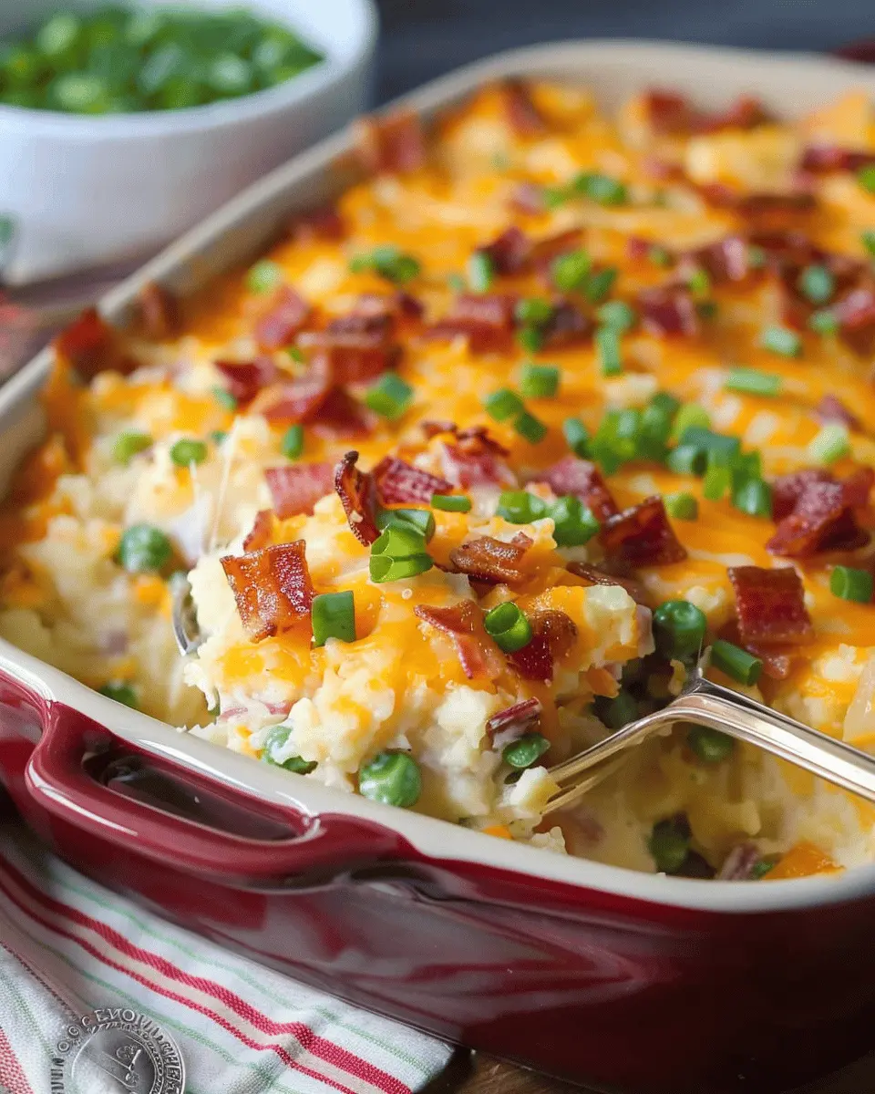 Sweet potato recipes: Indulgent Loaded Twice Baked Casserole