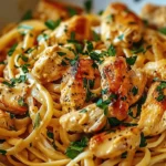 Easy Summer Meals Ideas : Irresistibly Easy Cowboy Butter Chicken Linguine in 30 Minutes